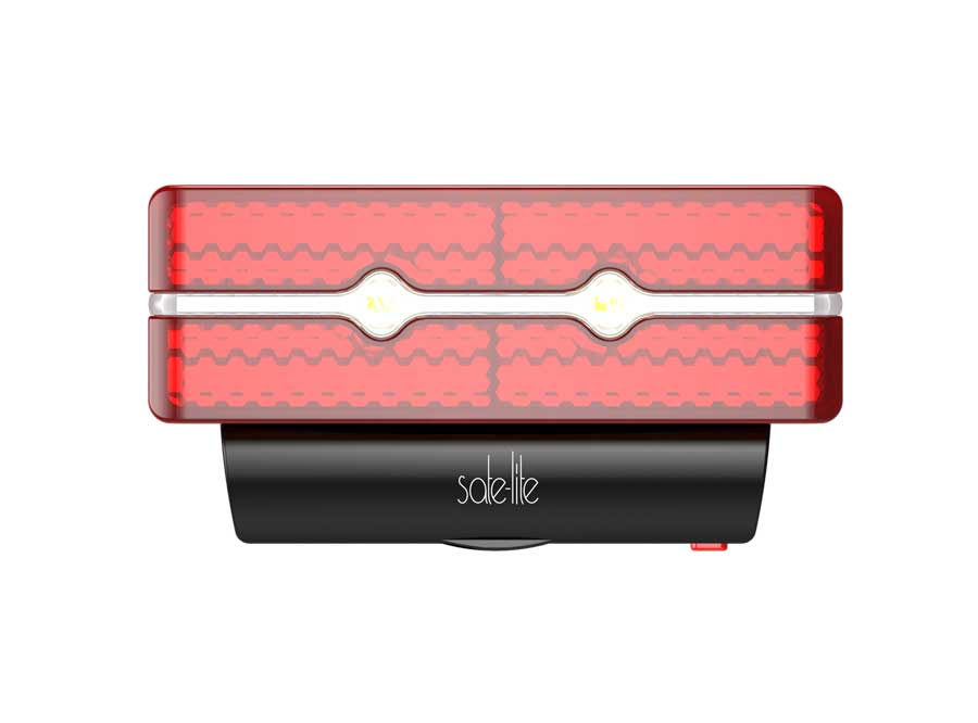 M1B Rear light with AA battery, build in reflector