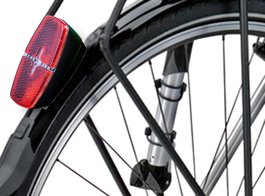 M3 Sate-lite StVZO approved bike rear light for ebike, escooter and hub dynamo