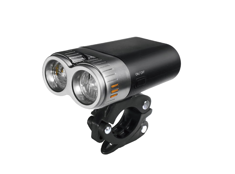 LF-05 Sate-Lite USB rechargeable bicycle head light with twin lens