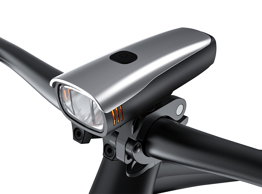 LF-10A Sate-Lite rechargeable bicycle headlight with close range zone design