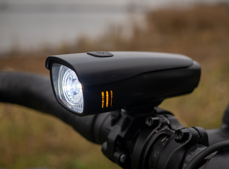 LF-10A Sate-Lite rechargeable bicycle headlight with close range zone design