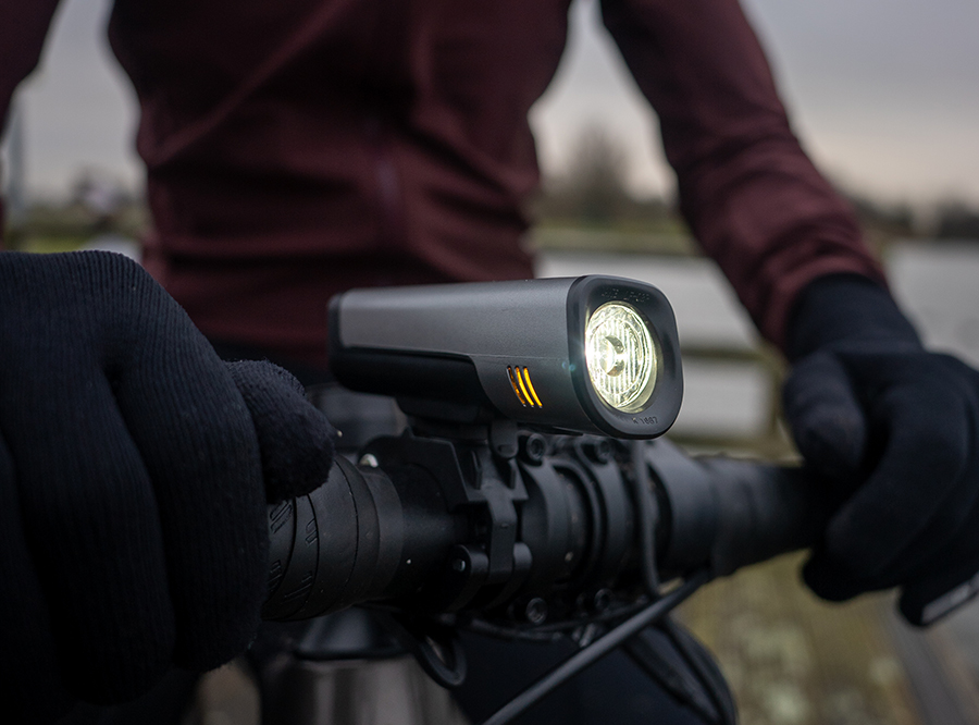 LF-08 Sate-lite USB rechargeable bike light/ bicycle headlight