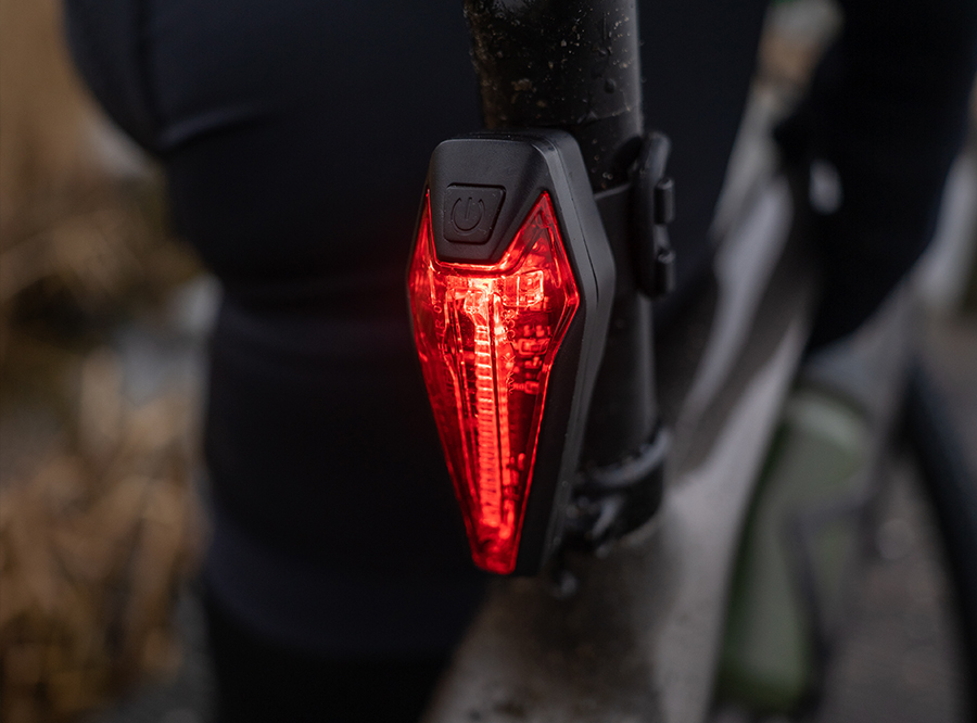 LR-01 Sate-Lite USB rechargeable seat post bicycle rear light