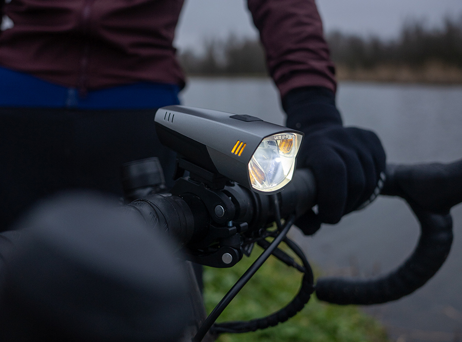 Sate-Lite LF-16 Bicycle Head Light Lamp AAA Battery Operated